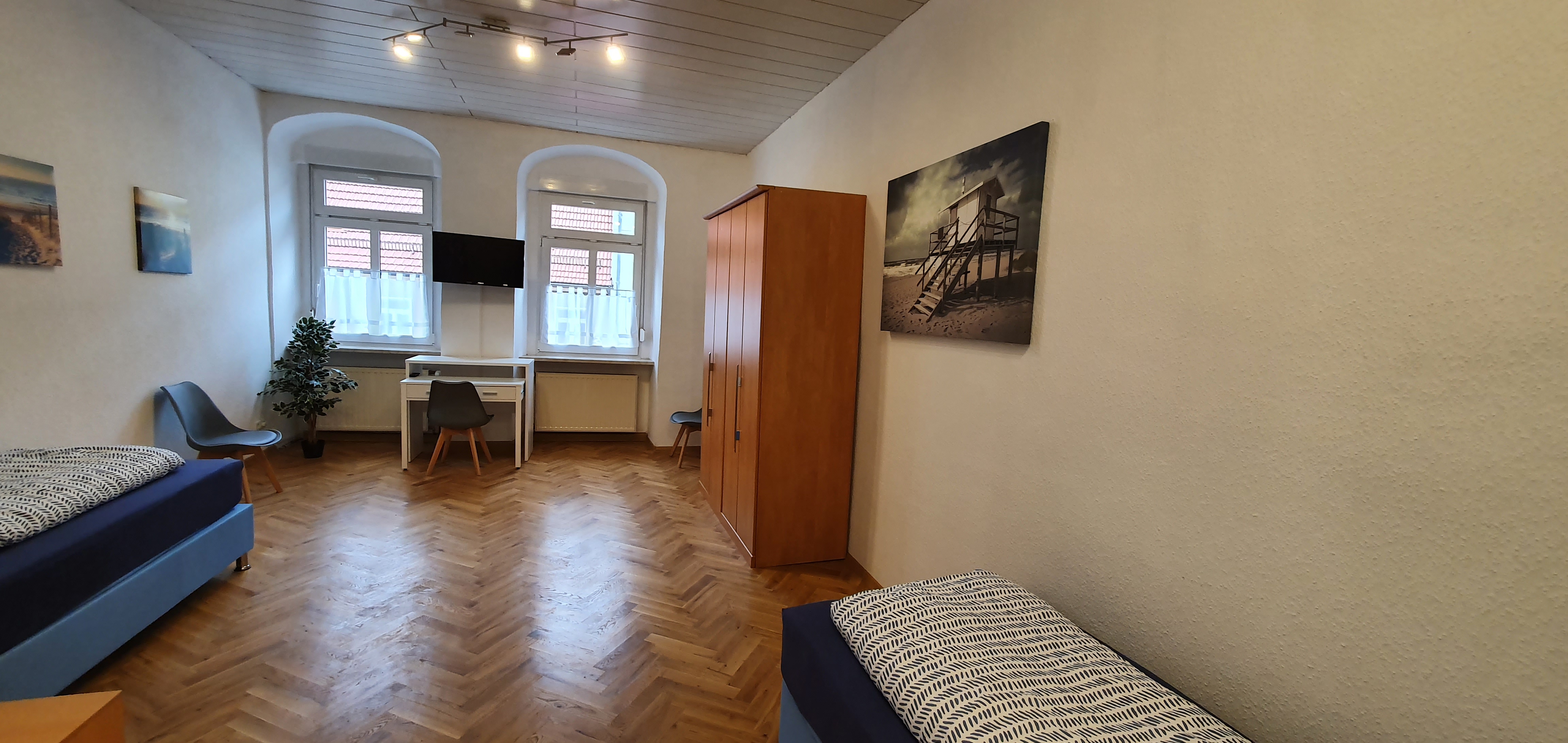 Monteurwohnung - Art der Unterkunft: Gästezimmer - Schlafraum der Monteurunterkunft in Großenhain - McGoodnight - Monteurwohnung Nähe Dresden, bis zu 10 Pers., ab 13,95€/p.P.