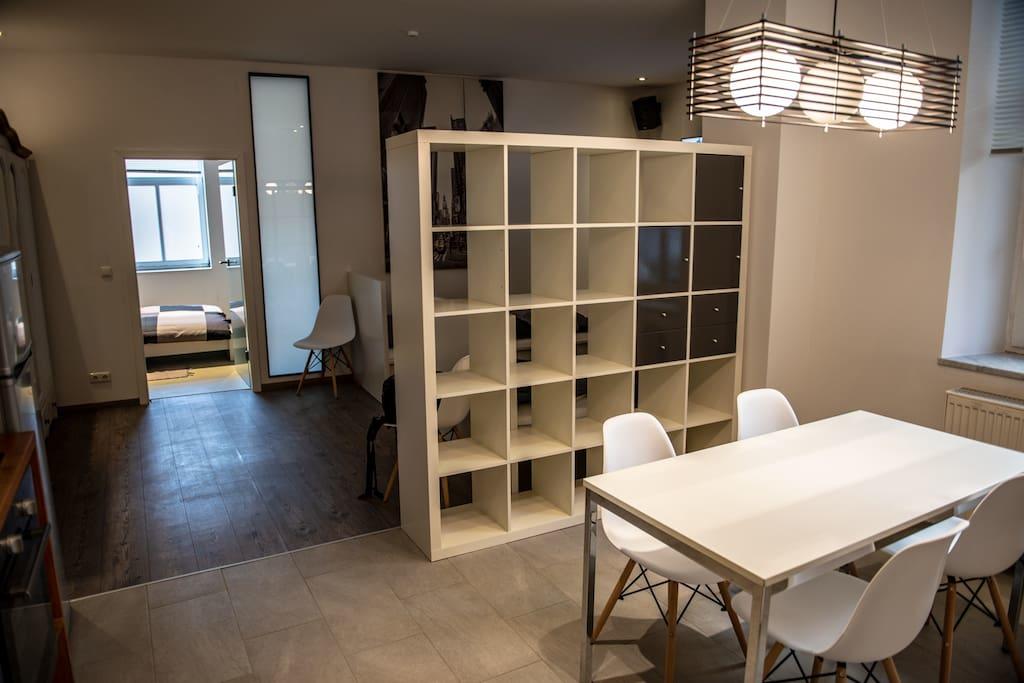 Monteurwohnung - Kaffeemaschine - Vogtland - Ruhige Ferienwohnung mitten im Zentrum 