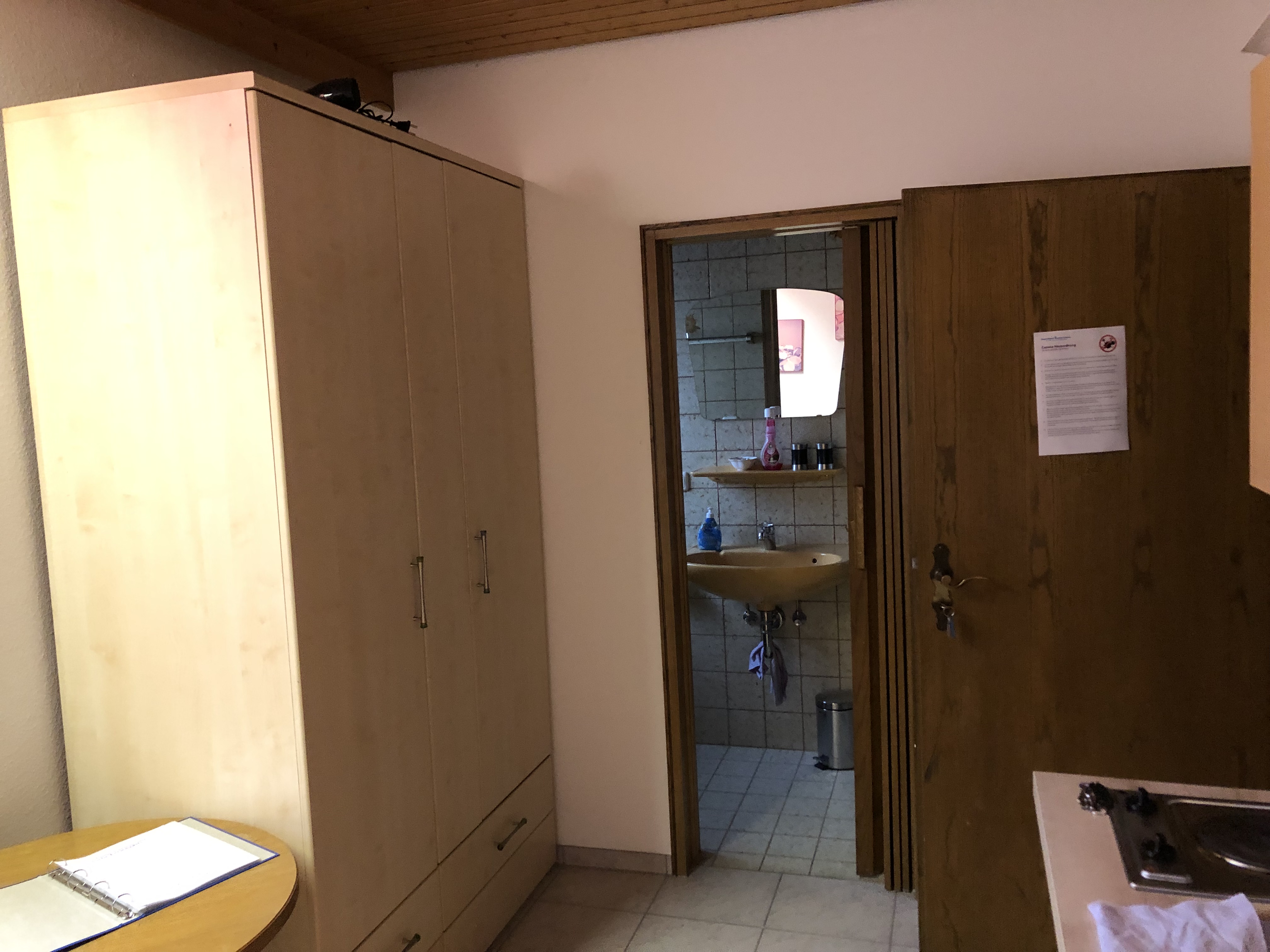 Monteurzimmer: Zimmer Nummer 7 - Dingolshausen/ Gerolzhofen