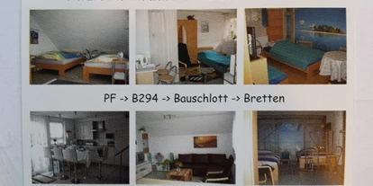 Monteurwohnung - PLZ 75433 (Deutschland) - Monteurzimmer-Neulingen