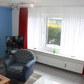 Monteurzimmer: Wohnzimmer mit TV - Wohnung 1- 4