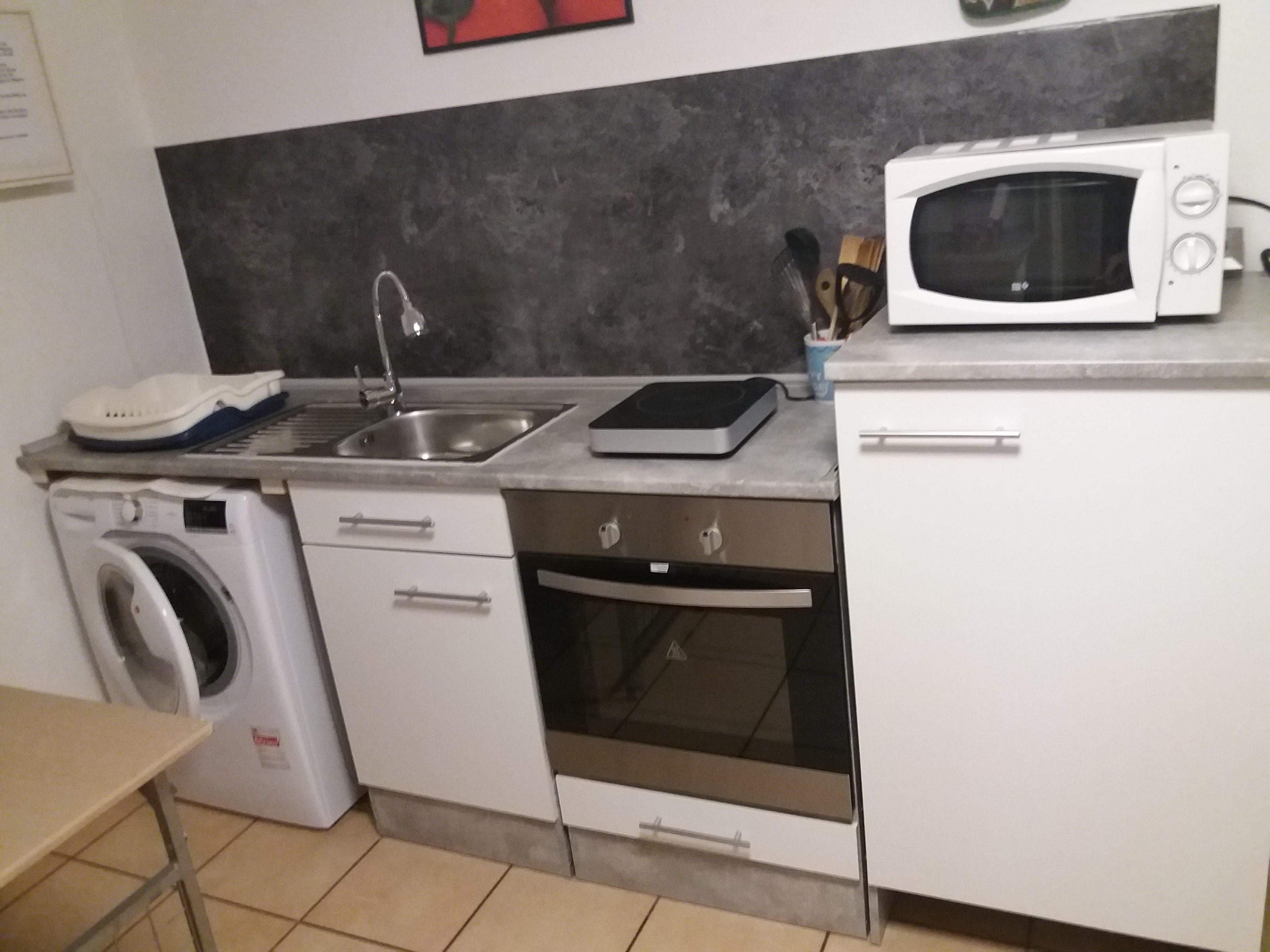 Monteurwohnung - Dülmen - Küche - Ferienwohnung " Zum Eichhörnchen"