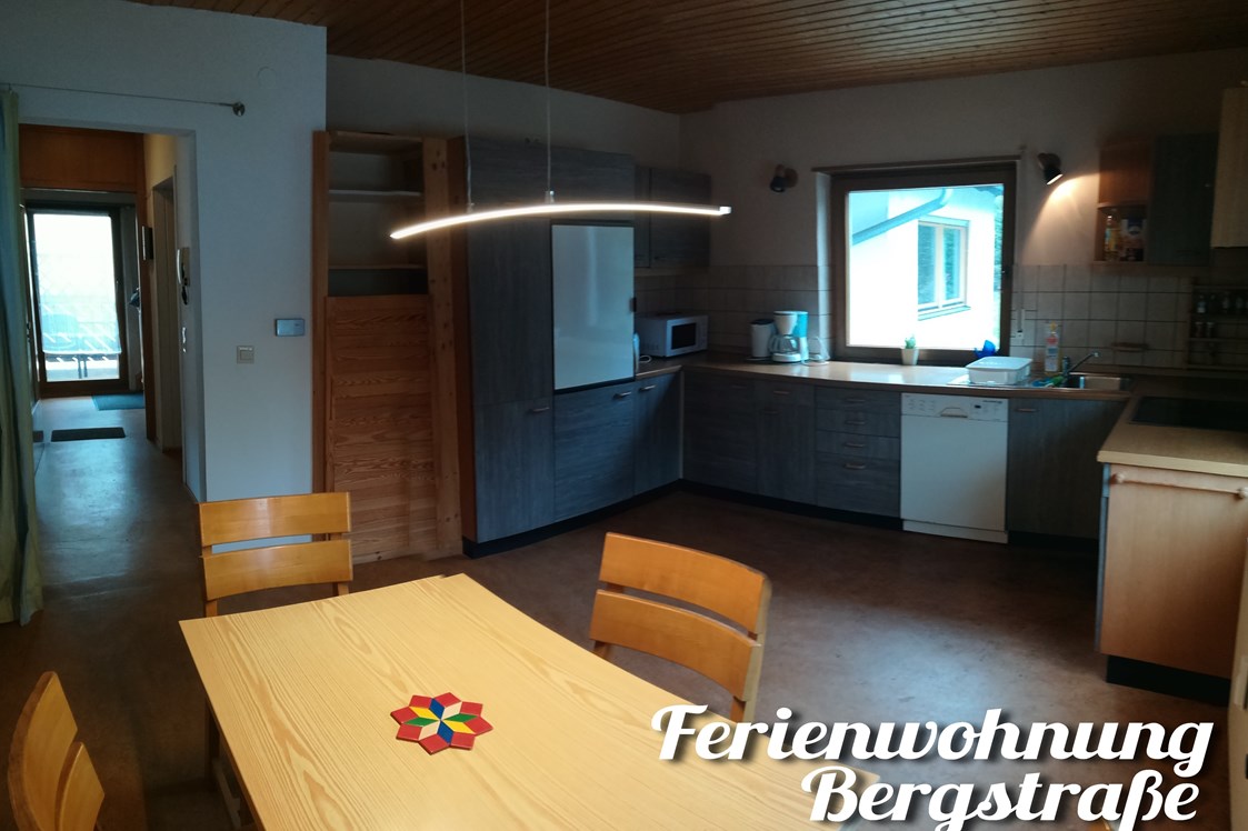 Monteurzimmer: Die Küche - Ferienwohnung Bergstraße