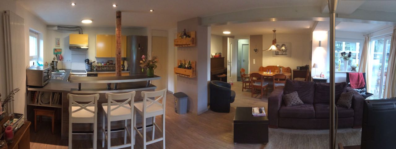 Monteurwohnung - Bettwäsche: Bettwäsche inklusive - Pfalz - Ferienhaus Wolfsburgblick