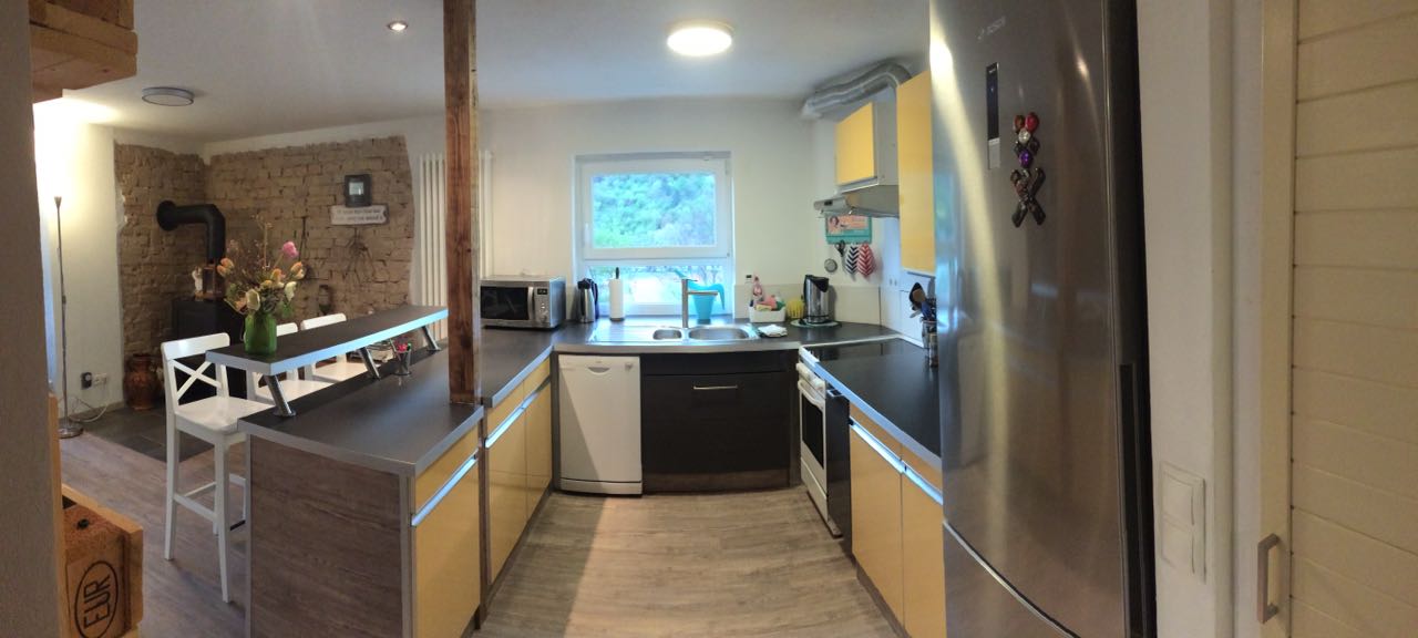 Monteurwohnung - Bettwäsche: Bettwäsche inklusive - Pfalz - Ferienhaus Wolfsburgblick