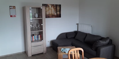 Monteurwohnung - Kaffeemaschine - Meppen - Sitzecke - Waldblick