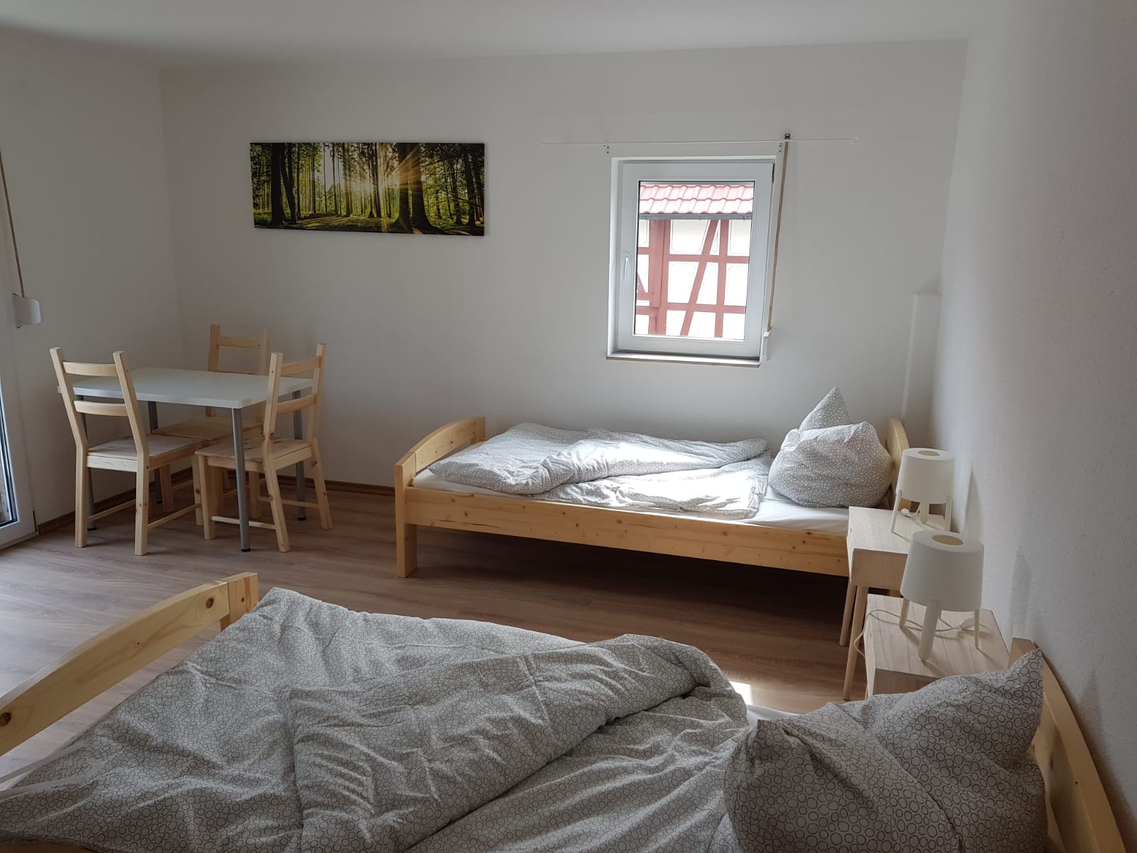Monteurzimmer: Monteurzimmer Ferienwohnung A7 ab speak polish