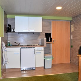Monteurzimmer: Küche von Zimmer 1 im Soutarrain - Zimmervermietung-Velten