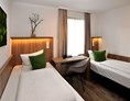Monteurzimmer: Zimmer mit 2 getrennt stehenden Betten - Hotel Perlach Allee