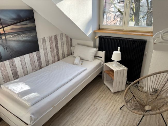 Monteurzimmer: Einzel Zimmer  - mybrand boardinghouse Volksdorf