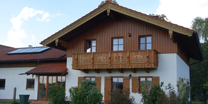 Monteurwohnung - Balkon - Deutschland - Außenansicht beider Wohnungen - Haus am Hof