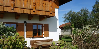 Monteurwohnung - Balkon - Deutschland - Sitzplatz im Freien - Haus am Hof
