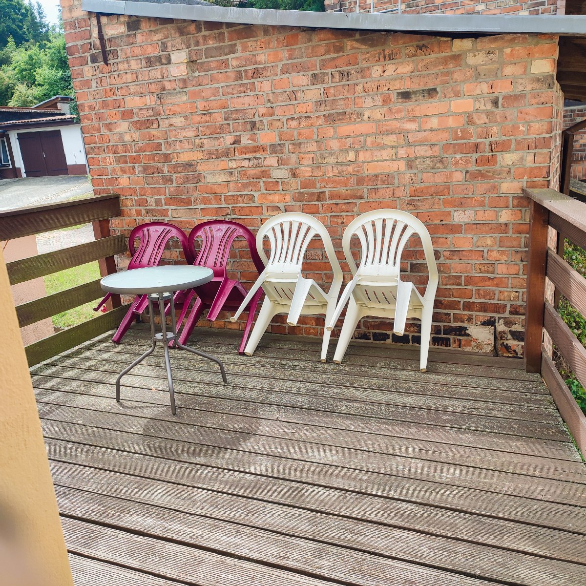 Monteurzimmer: Balkon  - Ferienwohnung Sylvia