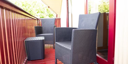 Monteurwohnung - Bad Hersfeld - Balkon - F-Haus für 1-6 Monteure im Seepark Kirchheim