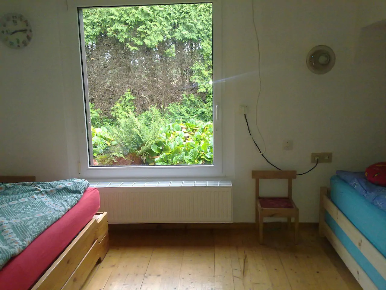 Monteurwohnung - Art der Unterkunft: Ferienwohnung - Brandenburg - Schlafzimmer mit Stapelbetten - Ferienhaus Joey