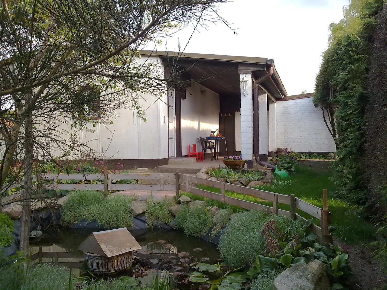 Monteurzimmer: West-Terrasse - Ferienhaus Joey