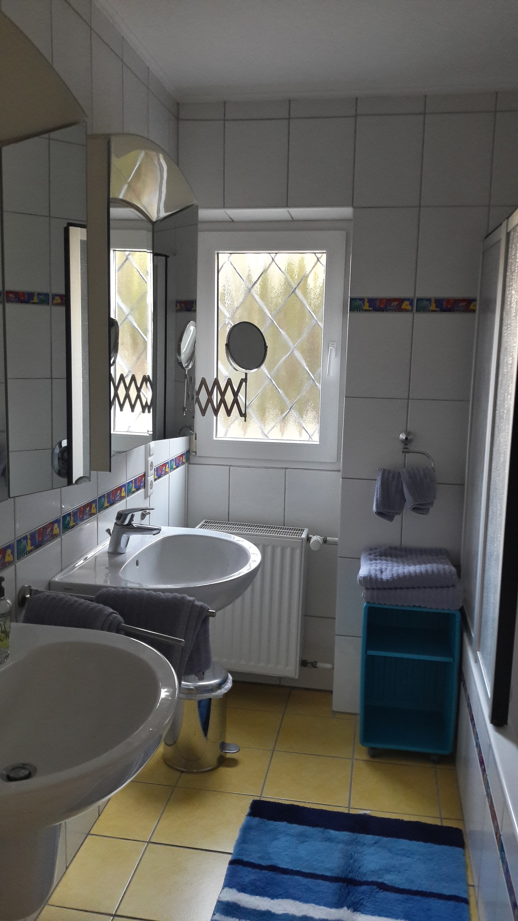 Monteurwohnung - PLZ 69151 (Deutschland) - Badezimmer - Ferienwohnung Casa Rossa 