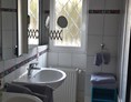 Monteurzimmer: Badezimmer - Ferienwohnung Casa Rossa 