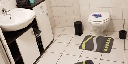 Monteurwohnung - Badezimmer: eigenes Bad - Münsterland - HTS Lodging Salzbergen