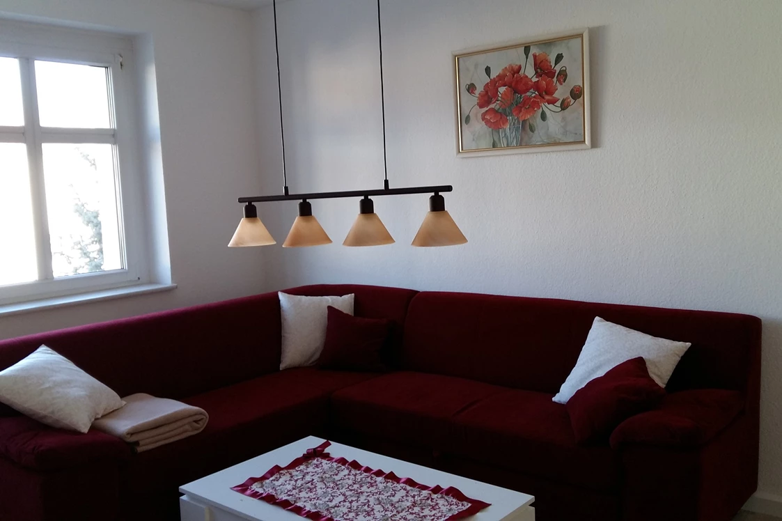 Monteurzimmer: Wohnzimmer - Wohnung in Radebeul-West verkehrsgünstig gelegen
