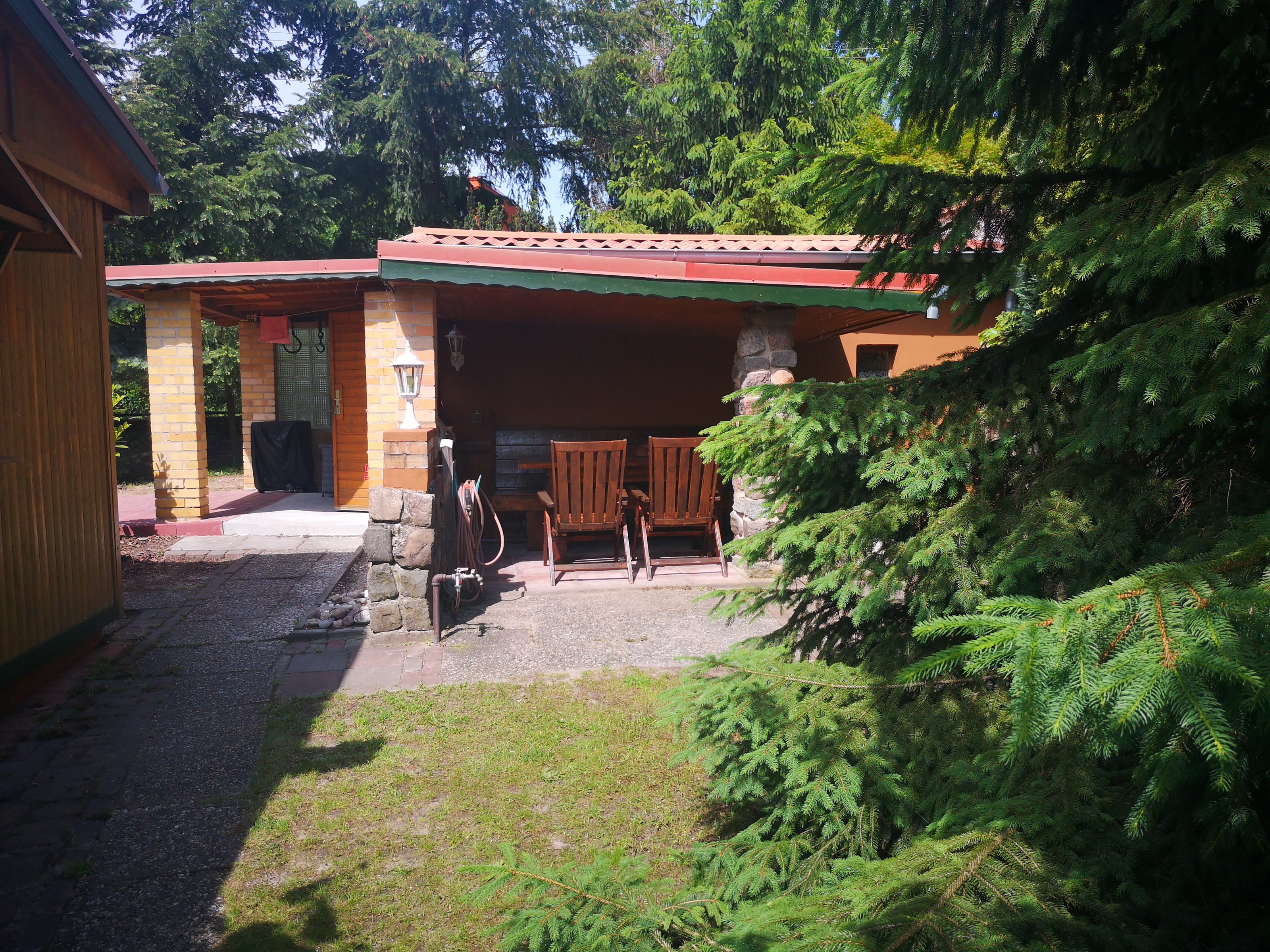 Monteurwohnung - Art der Unterkunft: Gästehaus - Berlin - Grillecke - Ferienhaus in Berlin-Neu Venedig