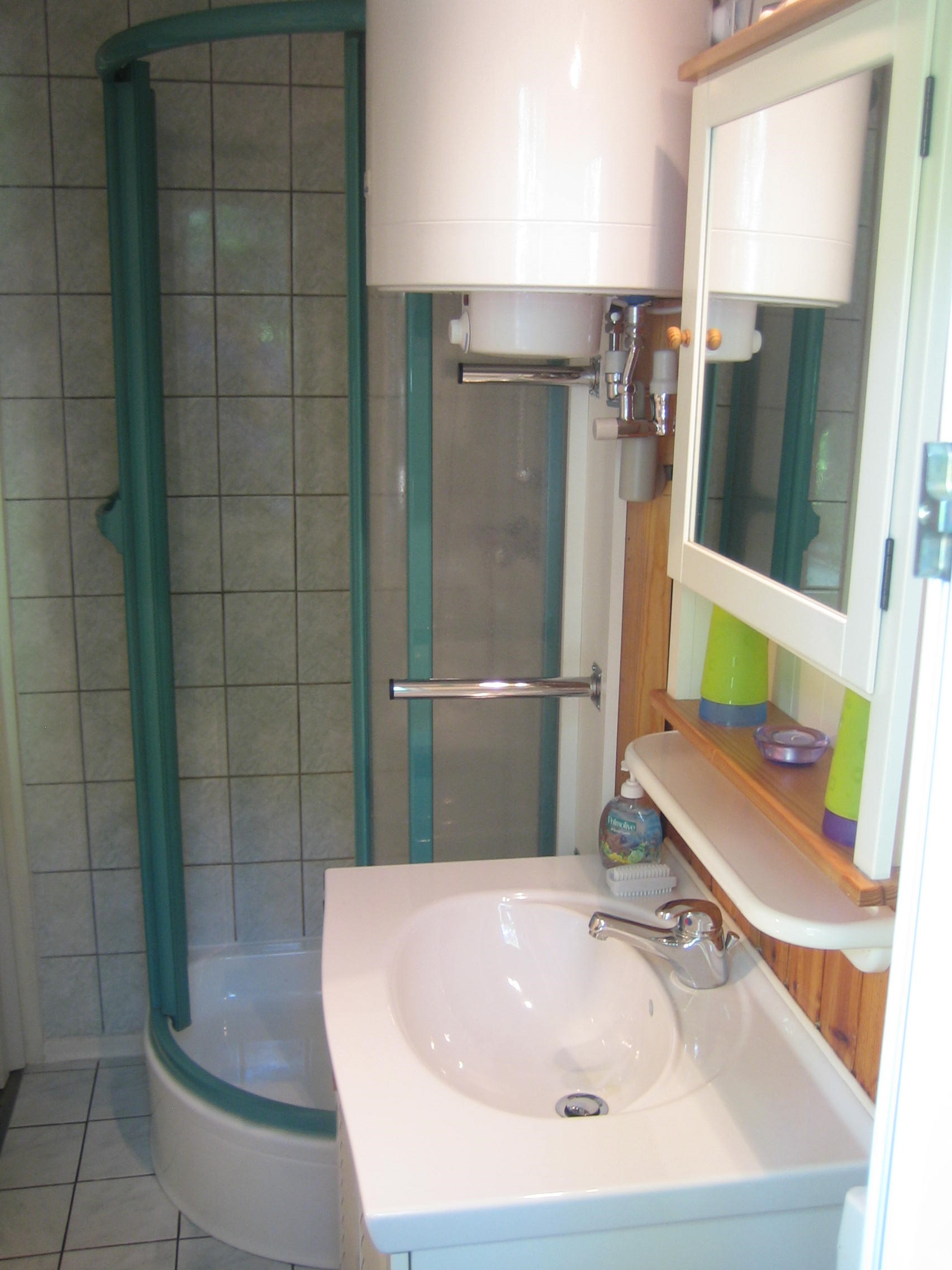 Monteurzimmer: Bad - Ferienhaus in Berlin-Neu Venedig