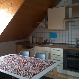 Monteurzimmer: Küche - Schöne Ferienwohnung mit Platz für bis zu 5 Personen