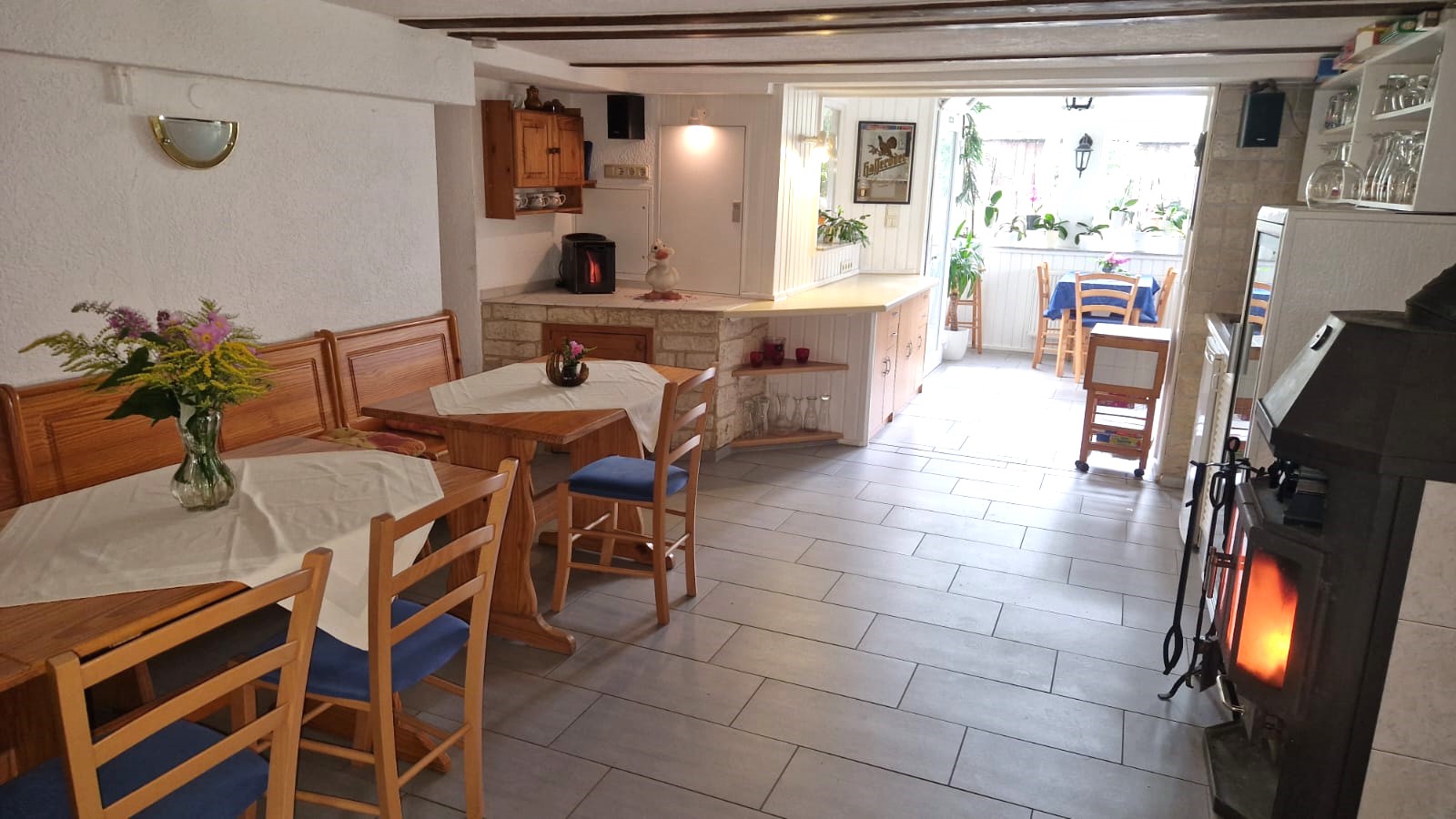 Monteurzimmer: Gemeinschaftsraum - Gästehaus Bruns im Harz