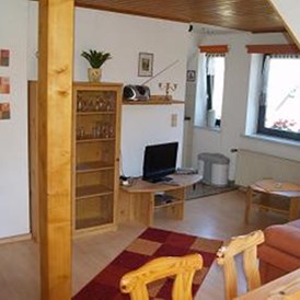 Monteurzimmer: Wohnzimmer FeWo II - Gästehaus Bruns im Harz