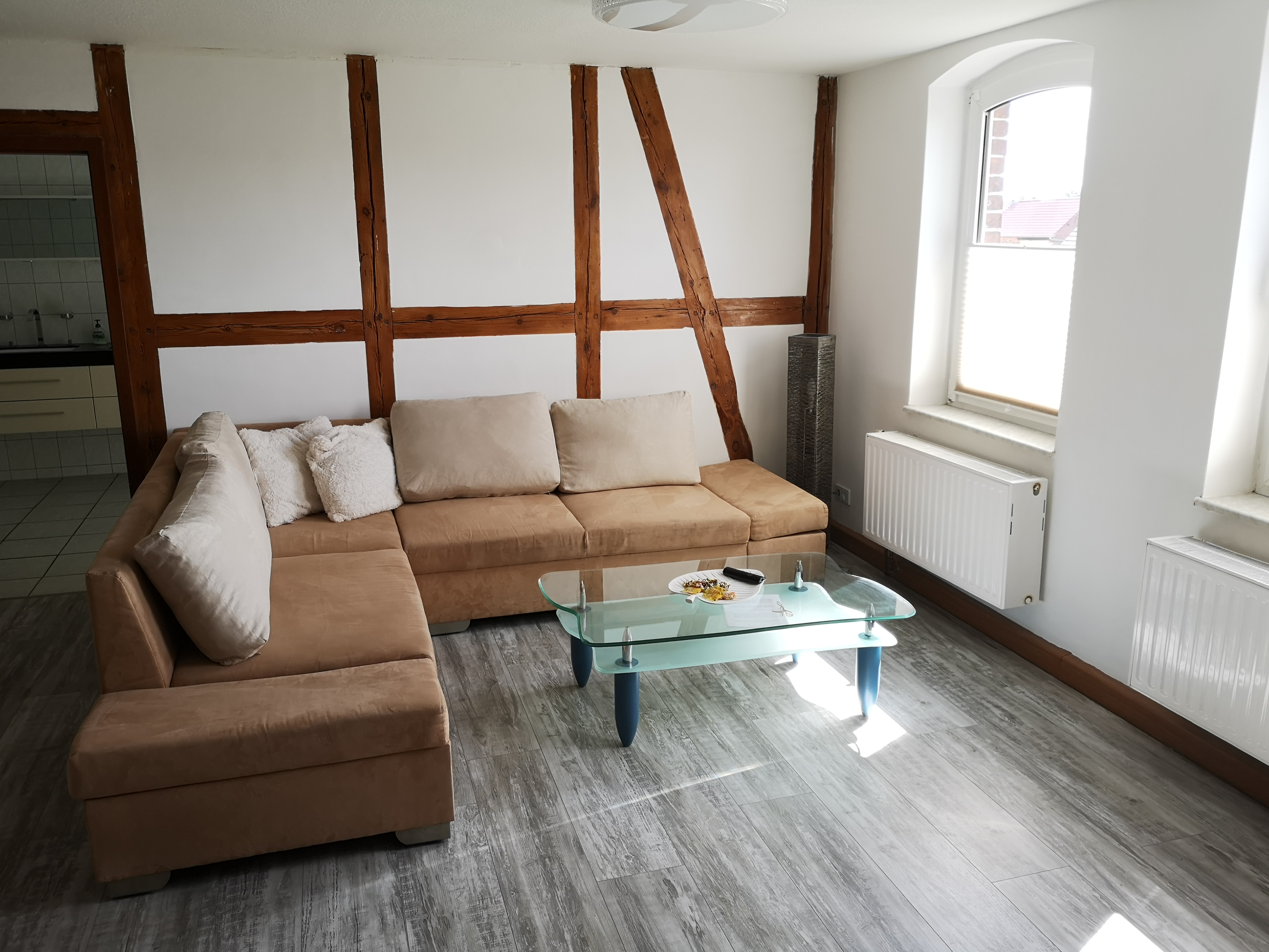 Monteurwohnung - Zimmertyp: Doppelzimmer - Brandenburg an der Havel - 68 qm Wohnung in Bensdorf bei Brandenburg an der Havel