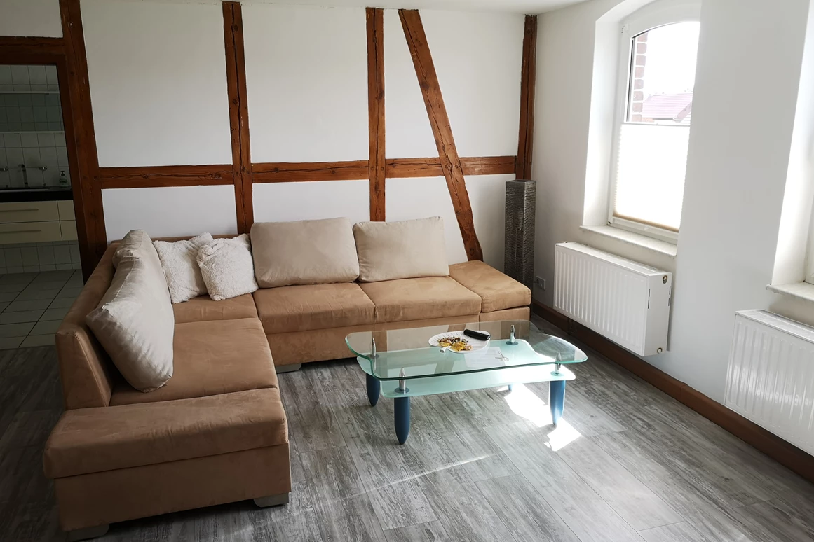 Monteurzimmer: 68 qm Wohnung in Bensdorf bei Brandenburg an der Havel