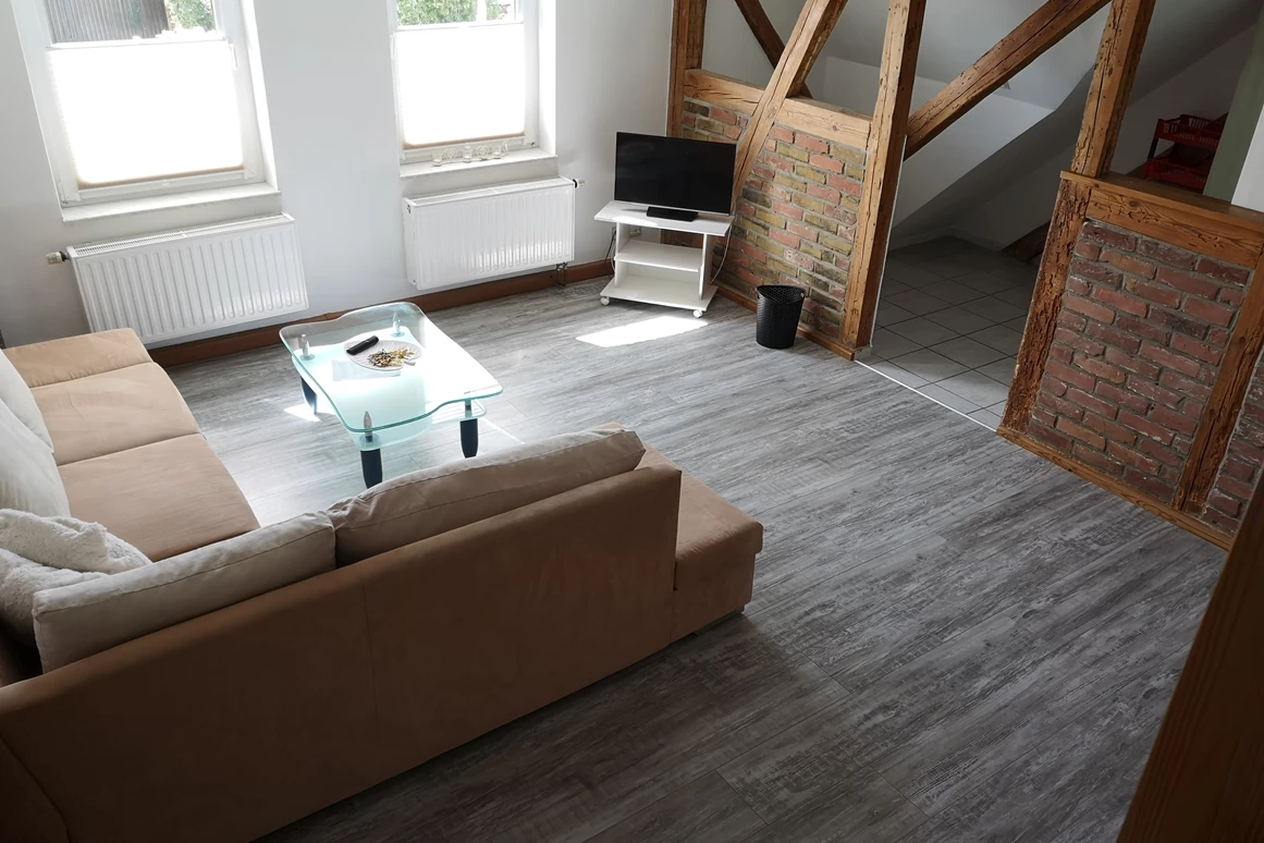 Monteurzimmer: 68 qm Wohnung in Bensdorf bei Brandenburg an der Havel