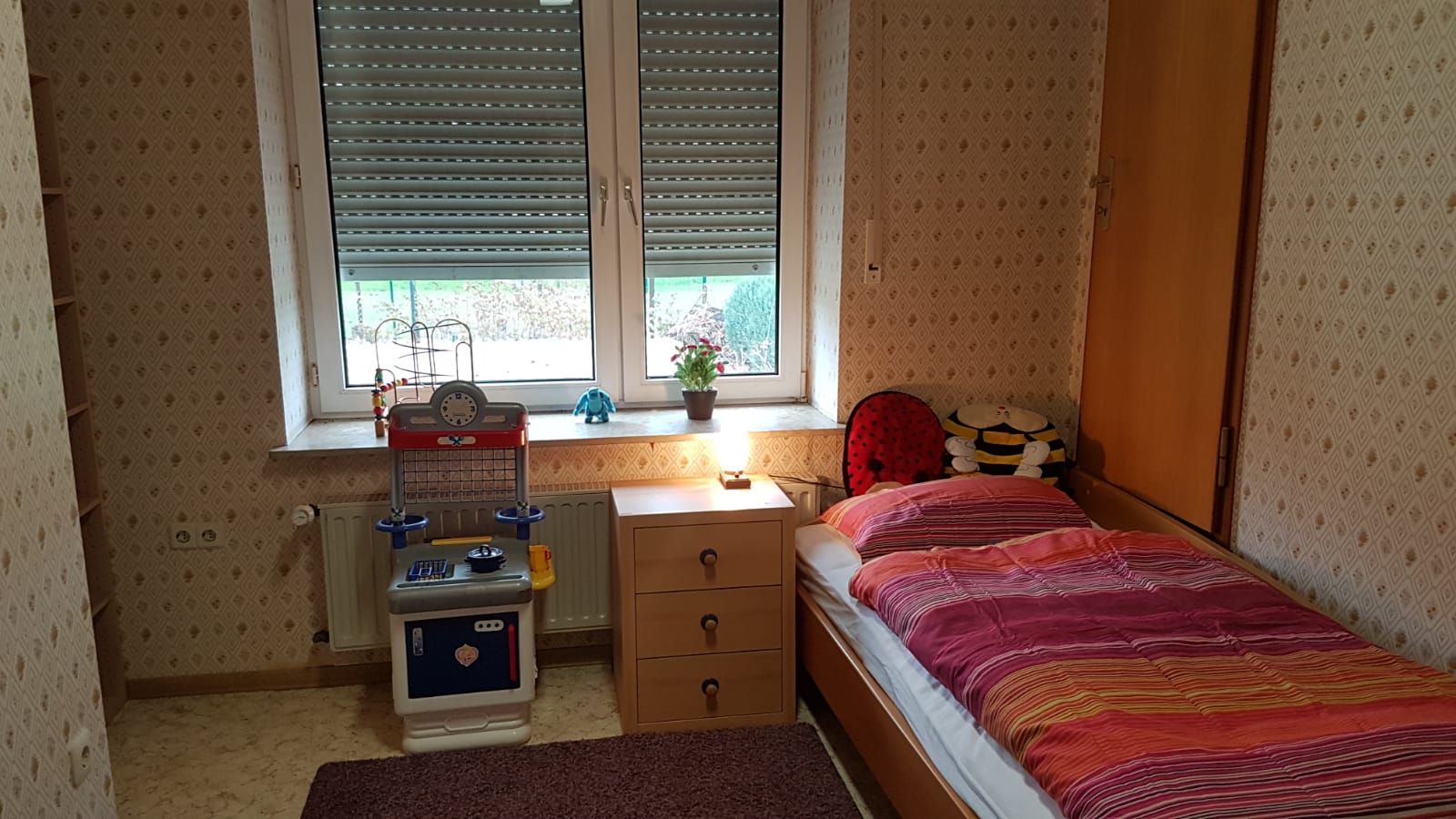 Monteurwohnung: Ein Hochbett fehlt auf dem Foto. - Monteurwohnung in Kohlgrund