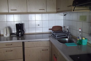 Monteurzimmer: Voll ausgestattete Küche - Gästehaus Müller