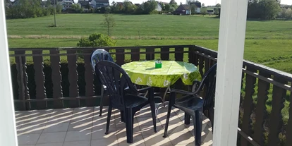 Monteurwohnung - Balkon - Deutschland - Balkon EG - Zimmervermietung Schmidt/Müller Heusweiler