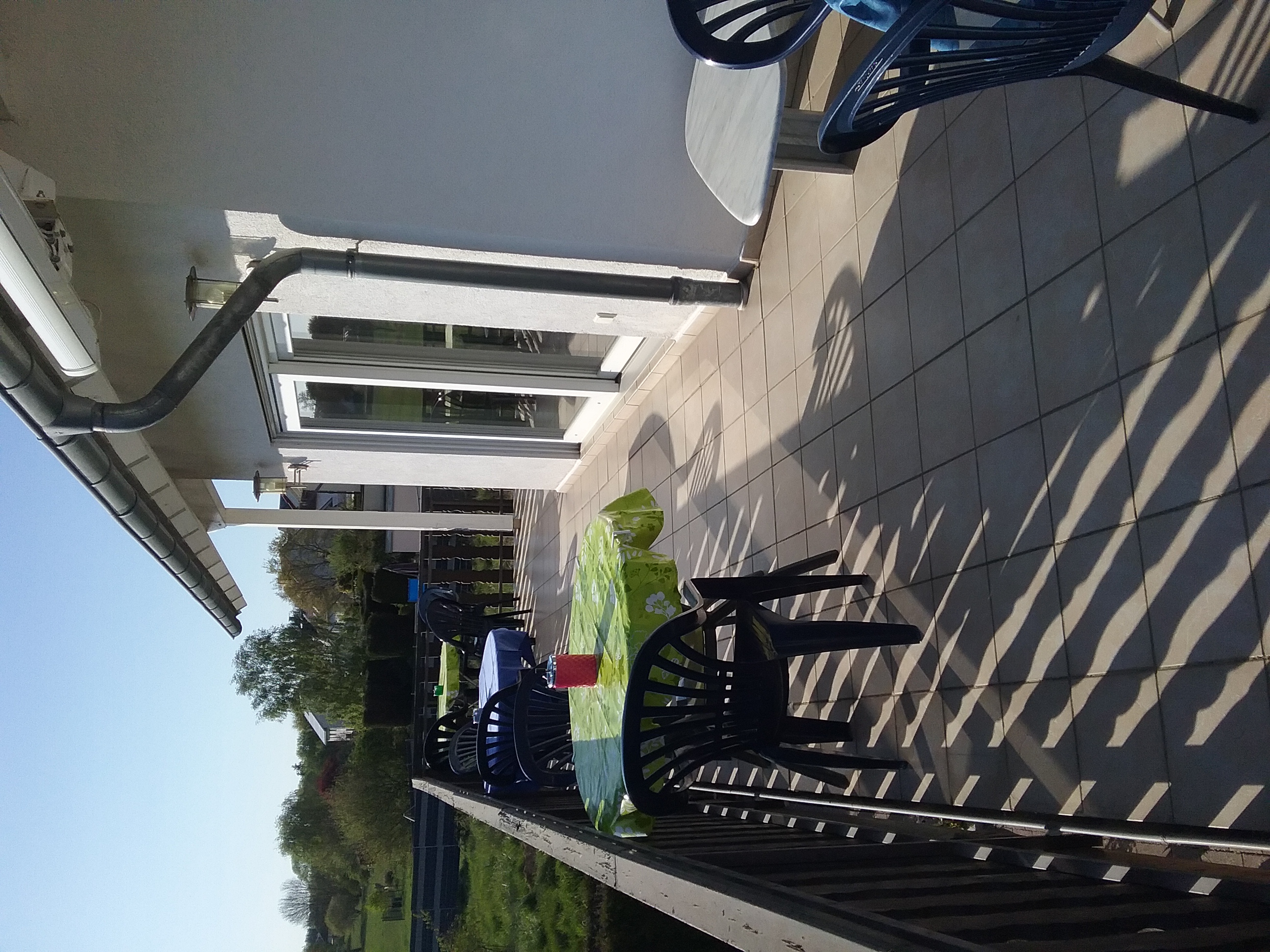 Monteurzimmer: Balkon EG - Zimmervermietung Schmidt/Müller Heusweiler