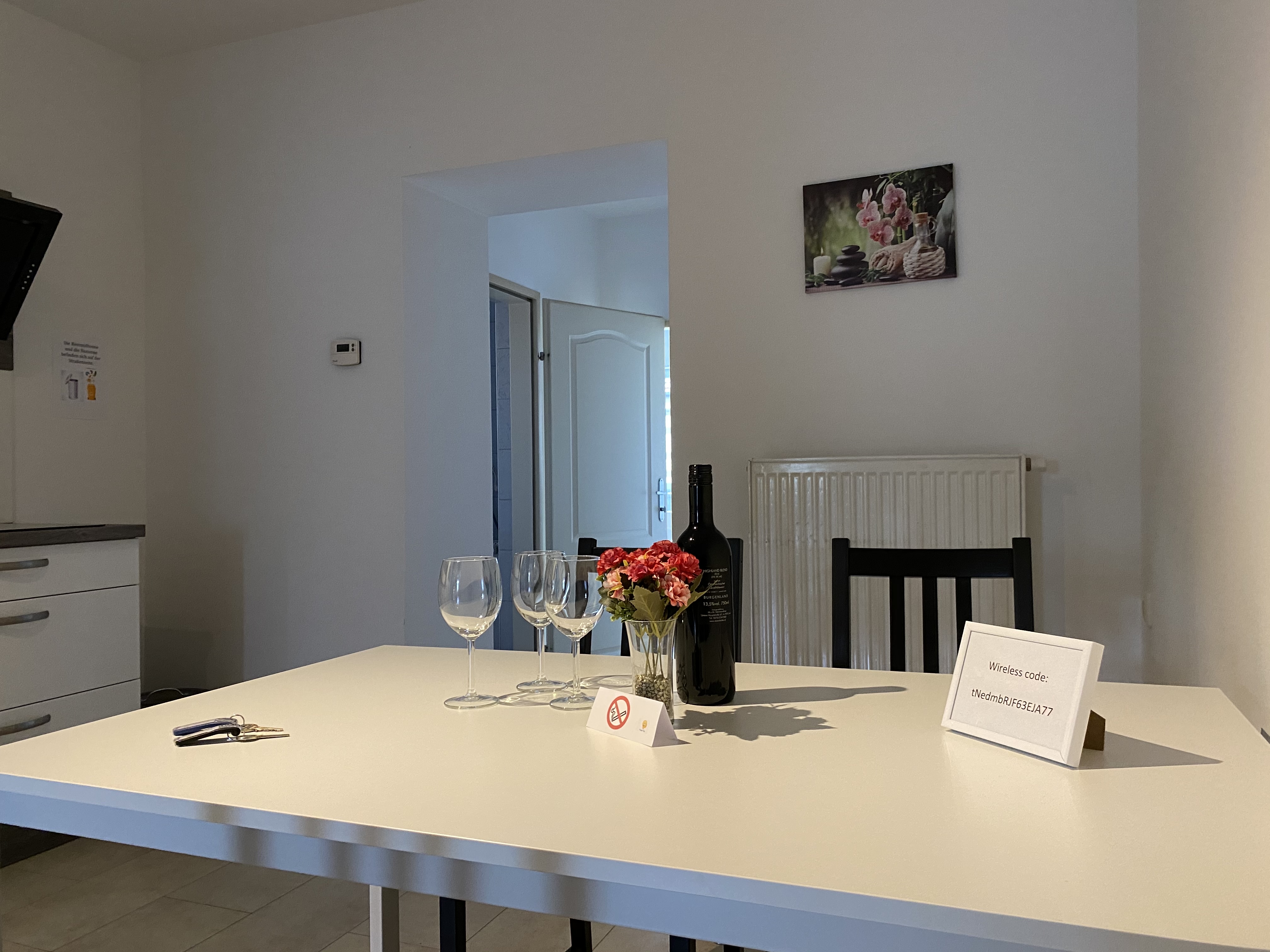 Monteurzimmer: Gemütliche Wohnung mit Parkplatz