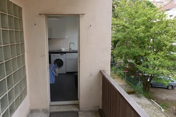 Monteurzimmer: Blick vom Balkon 2 - 150 Betten - Häuser, Wohnungen, Karlsruhe, Wörth...