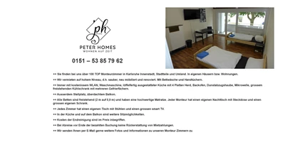 Monteurwohnung - Muggensturm Gaggenau - Visitenkarte - 150 Betten - Häuser, Wohnungen, Karlsruhe, Wörth...