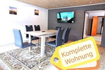 Monteurzimmer: Essbereich in der Monteurwohnung in Düsseldorf. - DISCOUNT-APARTMENTS---Düsseldorf---Köln-Leverkusen-Wuppertal-Bergheim-Neuss