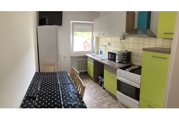 Monteurzimmer: Küche - Franz Berg Apartments