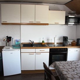 Monteurzimmer: Küche FW - Pension Heerderhof