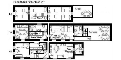 Monteurwohnung - Reichelsheim (Wetteraukreis) - Haus "OM", für 1 - 16 Personen, 23 km bis Frankfurt/ M - Nord