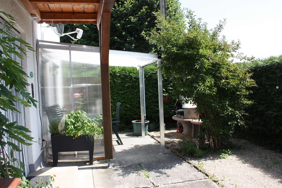 Monteurwohnung: Terasse - Monteurwohnung Feierabend