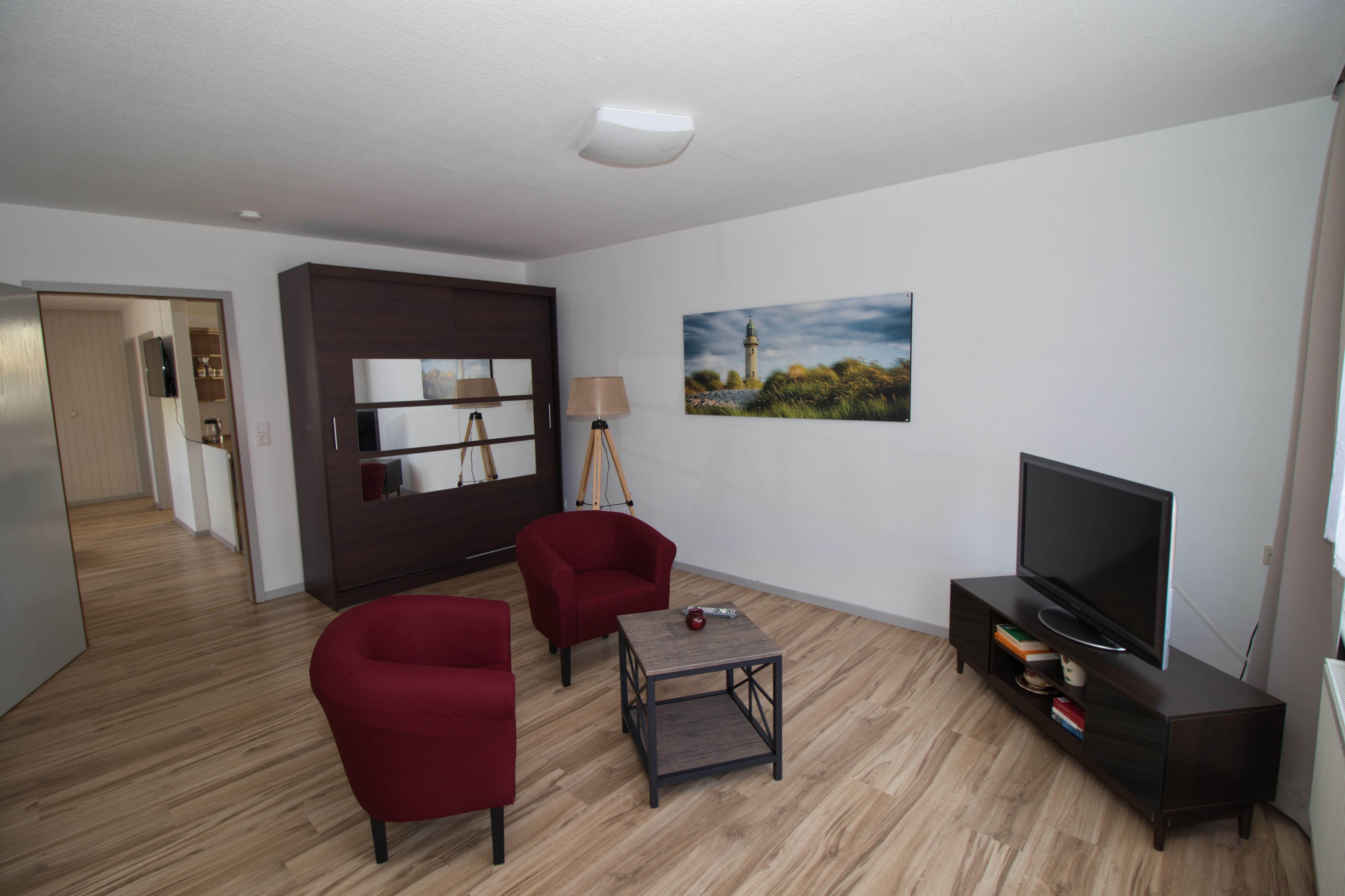 Monteurzimmer: Schlafzimmer - Ferienwohnung 18279 Vietgest