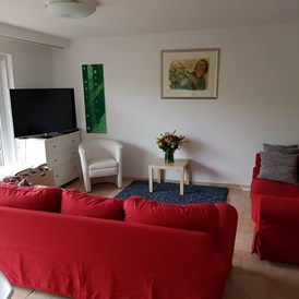 Monteurzimmer: Gemeinschafts Wohnzimmer - Schwaigern bei Heilbronn 2 Zimmer in Einfamilienhaus 