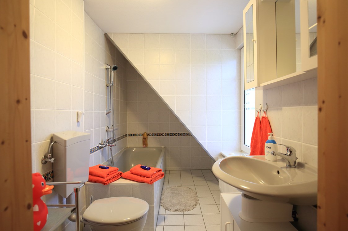 Monteurzimmer: Badezimmer - Ferienwohnung Thien 