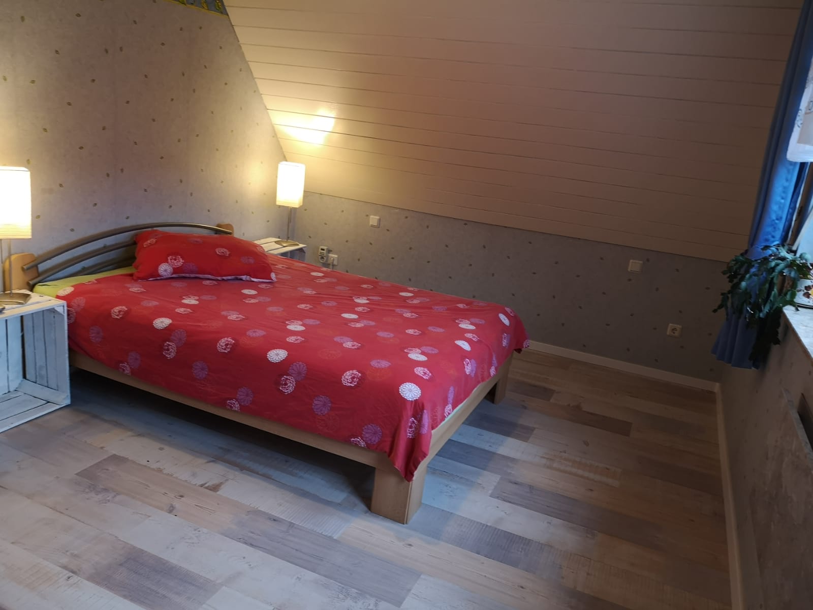 Monteurwohnung - Art der Unterkunft: Gästezimmer - Thüringen Nord - Schlafzimmer - Naturreich