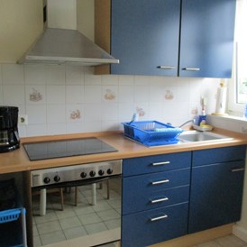 Monteurzimmer: komplett eingerichtete Küche - Ferienwohnung "Hilde"