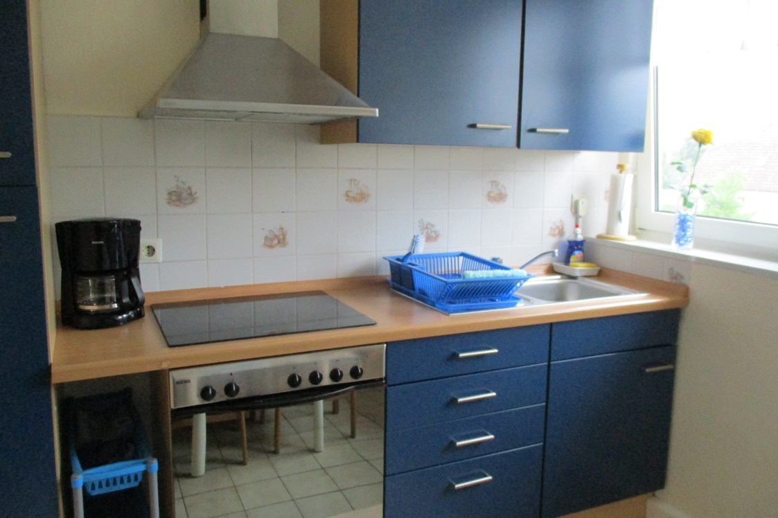 Monteurzimmer: komplett eingerichtete Küche - Ferienwohnung "Hilde"